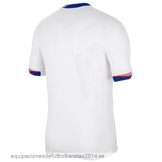 Nuevo Tailandia 1ª Camiseta Estados Unidos 2024 Blanco Baratas